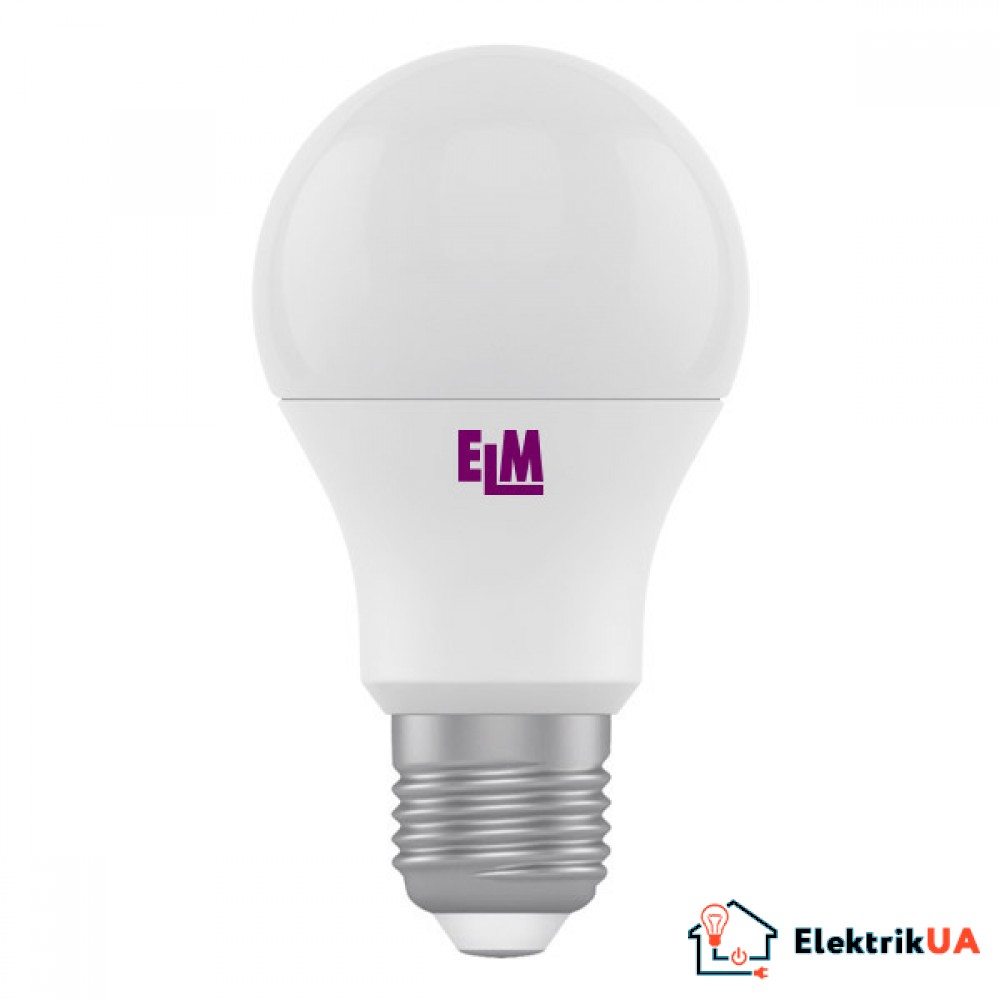 Світлодіодна лампа ELM Лампа LED CRYSTAL A60 10 W PA E27 4K (А60-001)